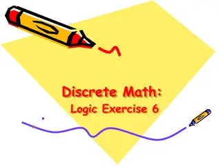 Discrete Math Logic Exercise with Propositions P and Q