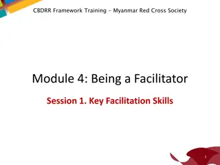 Facilitation Skills Training for Effective Presentations and Communication