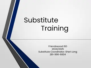 Essential Guidelines for Friendswood ISD Substitute Teachers