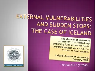 Icelandic Banking Crisis and Economic Evolution