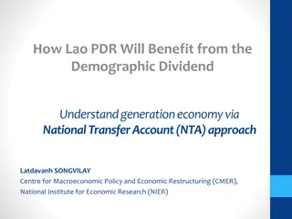 Unlocking Lao PDR's Demographic Dividend Through NTA Approach