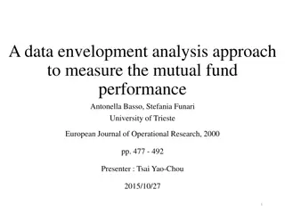 Data Envelopment Analysis Approach for Mutual Fund Performance Evaluation