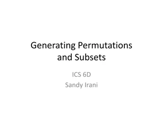 Understanding Lexicographic Order in Permutations and Subsets