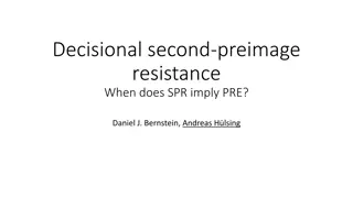 When Does Second-Preimage Resistance Imply Preimage Resistance?