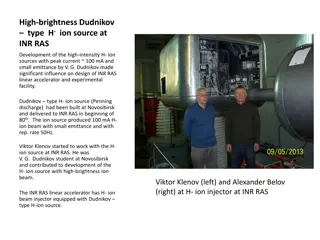 Development of High-Intensity H- Ion Sources in Particle Physics