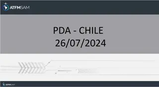 PDA Chile: Weather Update and Contact Information