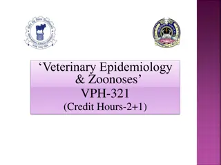 Understanding Veterinary Epidemiology and Zoonoses in VPH-321 Course