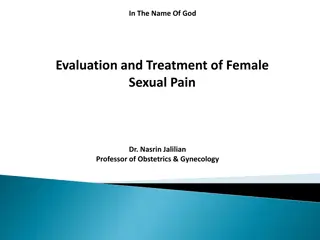 Evaluation and Treatment of Female Sexual Pain: Insights from Dr. Nasrin Jalilian