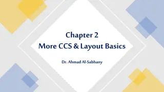 CSS Layout Basics and More: Enhancing Web Design with Dr. Ahmad Al-Sabhany