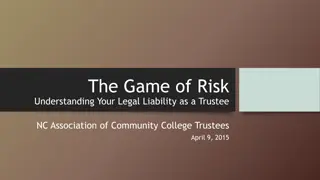 Understanding Legal Liability as a Trustee in Community College Governance