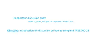 Completing TR23.700-28: Solutions and System Assumptions Discussion