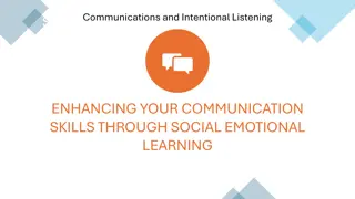 Enhance Communication Skills with Social-Emotional Learning