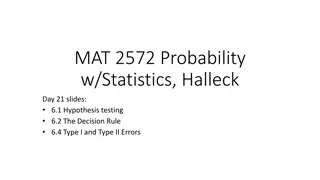 Understanding Hypothesis Testing: Key Concepts and Applications