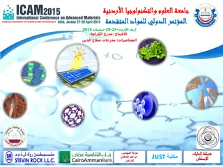 Jordan University of Science and Technology 2015 Conference Program