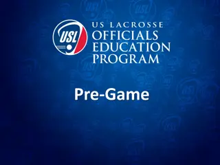 Effective Pre-Game Preparation for Sports Officiating