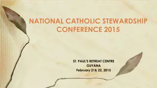 Catholic Stewardship Conference 2015: Stewarding Families in the Church