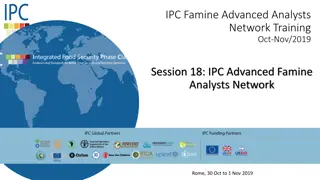 Advanced Famine Analysts Network Training Overview