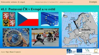Electronic Textbook for Primary School Geography - European Countries Overview