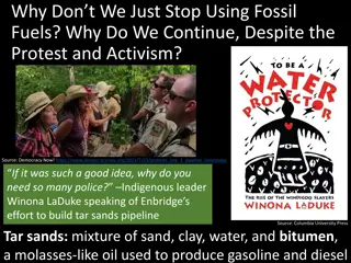 Understanding the Challenges of Transitioning Away from Fossil Fuels