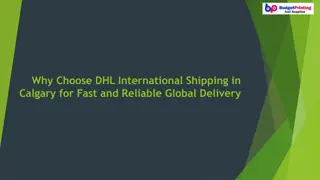 Trusted International Courier Services from Calgary – Fast, Secure & Global