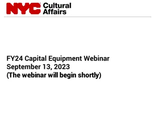 Capital Funding Governance and Funding Conditions in NYC