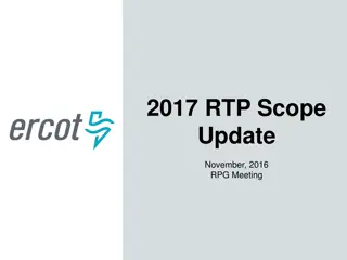 2017 RTP Scope Update and Process Highlights