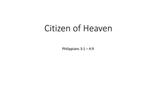 Understanding the Richness of Philippians 3:1-4:1 Teaching
