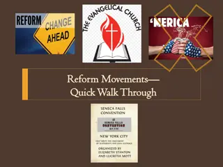Emergence of Reform Movements in U.S. History
