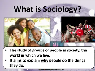 Exploring Sociology: Topics, Careers, and Sociological Theories