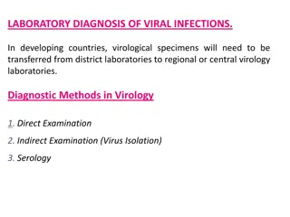 Laboratory Diagnosis of Viral Infections in Developing Countries