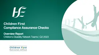 Compliance Assurance Checks for Children's Disability Network Teams Q2 2023