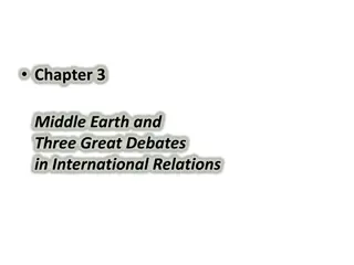 Great Debates in International Relations: Understanding Key Theories and Concepts