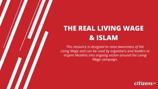 Real Living Wage in Islam: Addressing Poverty and Employment Disparities