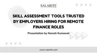 Skill Assessment Tools Trusted by Employers Hiring for Remote Finance Roles
