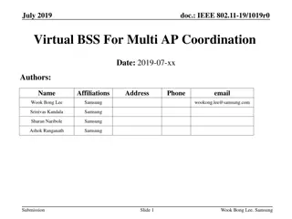 IEEE 802.11-19/1019r0: Virtual BSS for Multi-AP Coordination