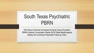 Enhancing Psychiatric Follow-up Visits with SCS Tablet-Based Tool