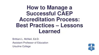 Effective CAEP Accreditation Management Strategies: Expert Insights and Best Practices