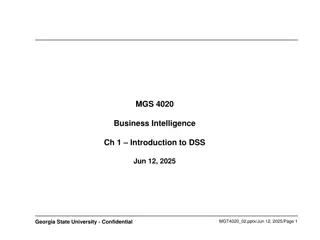 Understanding Decision Support Systems in Business Intelligence
