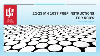 Understanding 22-23 MH 1037 Prep Instructions for RCO SLSF Health Systems
