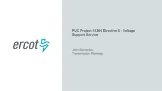 Voltage Support Service Directive for Southern Cross Transmission Planning Study