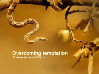 Overcoming Temptation: Strategies and Biblical Insights