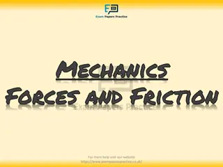 Solving Mechanics Problems: Forces, Friction, and Trigonometry Techniques