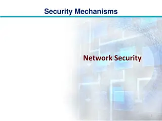 Exploring Security Mechanisms: Objectives and Implementation Categories
