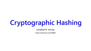 Understanding Cryptographic Hashing and SHA Algorithms