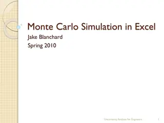 Monte Carlo Simulation in Excel for Uncertainty Analysis in Engineering