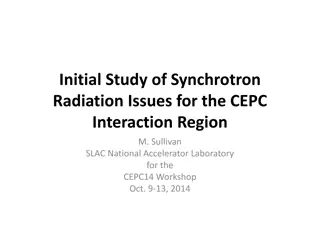 Study of Synchrotron Radiation Issues for CEPC Interaction Region