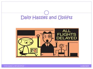 Understanding Daily Hassles and Uplifts: Impact on Mood, Stress, and Well-being