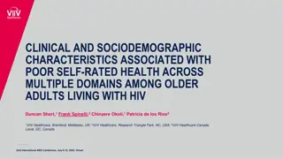 Clinical and Sociodemographic Characteristics Associated with Poor Self-Rated Health Among Older Adults Living with HIV