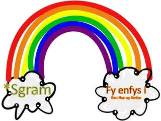 Create Your Enfys Rainbow Poem with Welsh Words