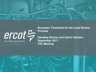 ERCOT Boundary Threshold for Load Review Process